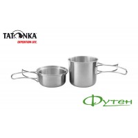 Набор посуды Tatonka HANDLE MUG 500 Set silver