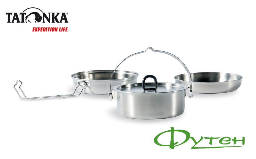 Набор посуды Tatonka CAMP SET Regular silver
