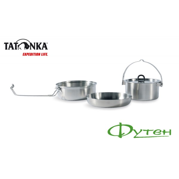 Набір посуду Tatonka CAMP SET Large silver