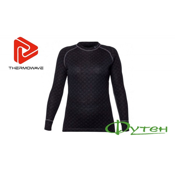 Термоблуза женская Thermowave MERINO XTREME LS JERSEY W black