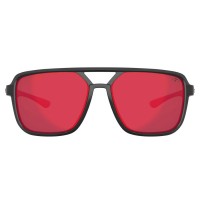 Очки Tifosi SALTO, Blackout с линзами Smoke Red Mirror