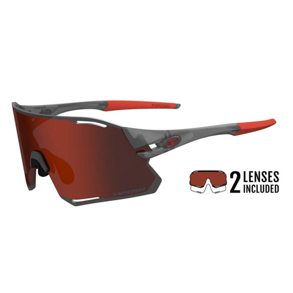 Очки Tifosi RAIL RACE, Satin Vapor две линзы Clarion Red/Clear Очки Tifosi RAIL RACE, Satin Vapor две линзы Clarion Red/Clear