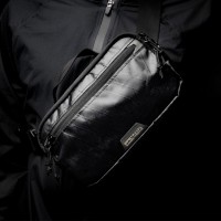 Сумка плечова/поясна Travel Extreme ALPHA (TE09012) black gloss X-PAC