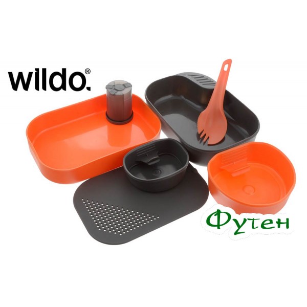 Набор посуды Wildo CAMP-A-BOX COMPLETE orange