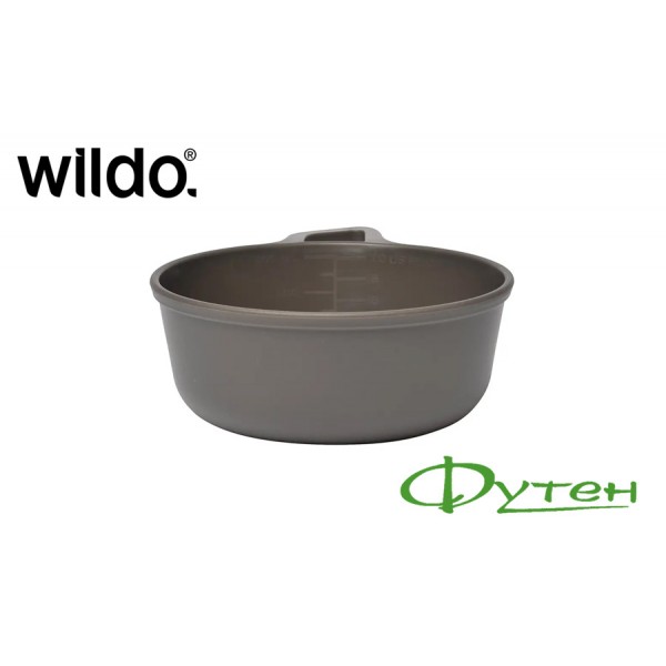 Кружка-миска Wildo KASA BOWL dark grey