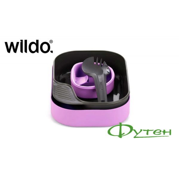 Набір посуду Wildo CAMP-A-BOX LIGHT lilac