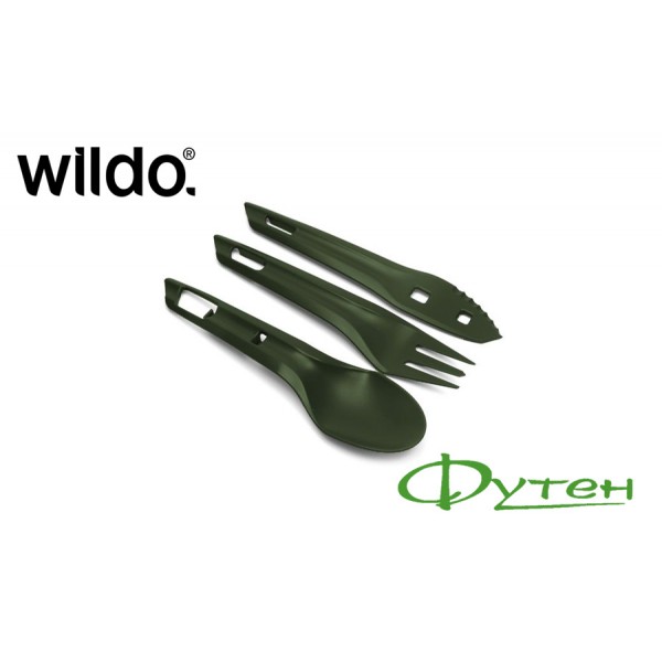 Набор столовых приборов Wildo OCYs olive