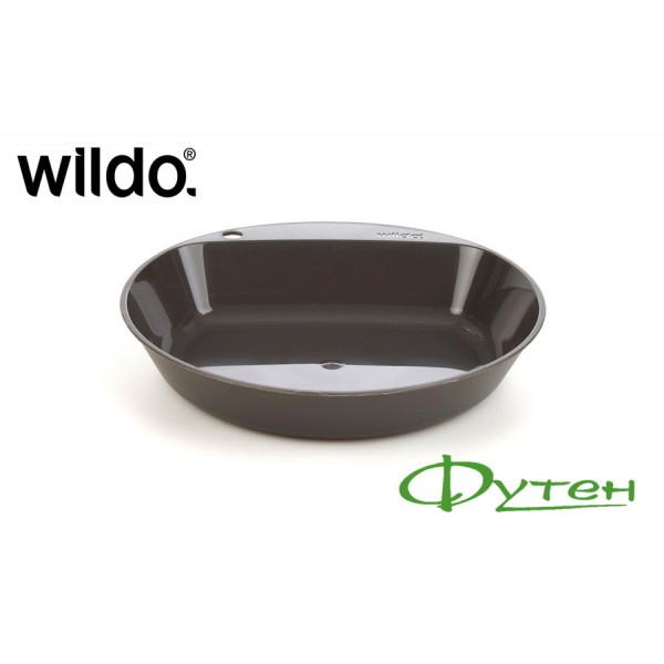 Миска Wildo CAMPER PLATE DEEP dark grey