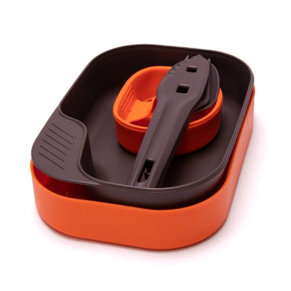 Набір посуду Wildo CAMP-A-BOX LIGHT OCYs (6457) orange 6 предметів Набір посуду Wildo CAMP-A-BOX LIGHT OCYs (6457) orange 6 предметів