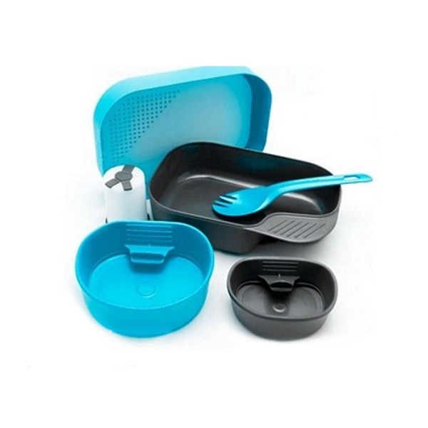Набор посуды Wildo CAMP-A-BOX COMPLETE light blue 7 предметов Набор посуды Wildo CAMP-A-BOX COMPLETE light blue 7 предметов