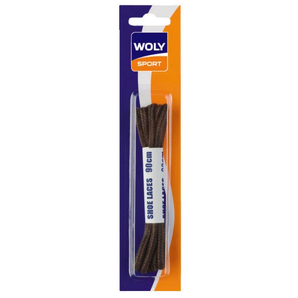 Шнурки Woly Sport КРУГЛЫЕ черн/коричн 90 см Шнурки Woly Sport КРУГЛЫЕ черн/коричн 90 см