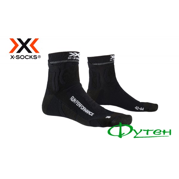 Шкарпетки бігові X-socks RUN PERFORMANCE opal black