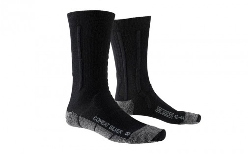 Термоноски X-socks COMBAT SILVER black/stone grey melange