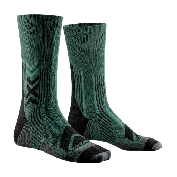 Шкарпетки X-socks HIKE PERFORM MERINO CREW dark sage/black