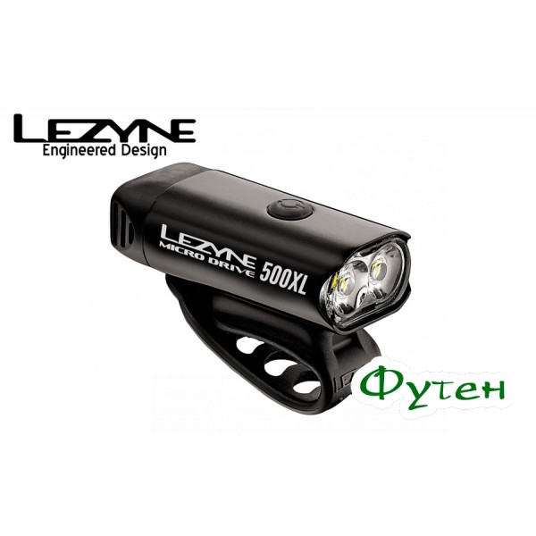 Велосипедная фара Lezyne MICRO DRIVE 500XL чёрный