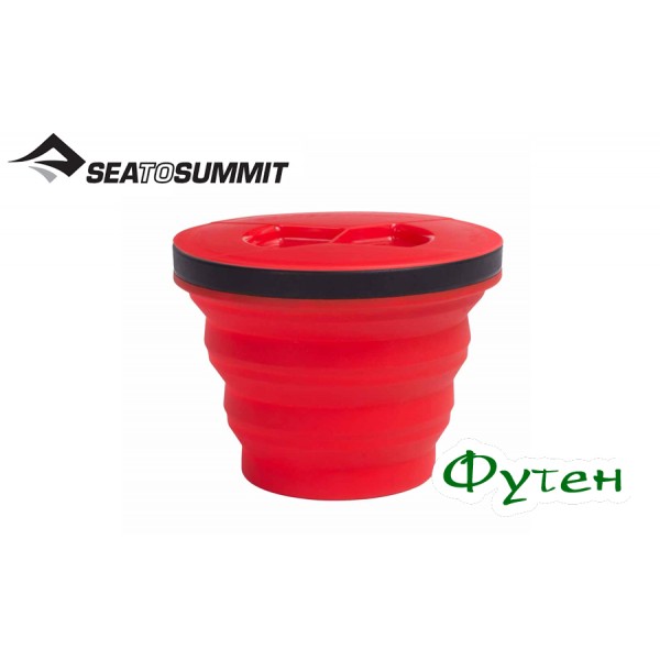 Кружка складна Sea to Summit X-SEAL & GO MEDIUM red