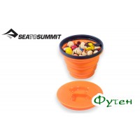 Кружка складная с крышкой Sea to Summit X-SEAL & GO SMALL orange - 250 мл