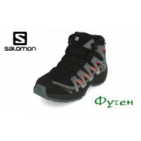 Черевики дитячі Salomon XA PRO 3D MID CSWP J black/stormy weather/cherry tomato