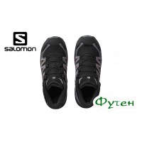 Черевики дитячі Salomon XA PRO 3D MID CSWP J black/stormy weather/cherry tomato