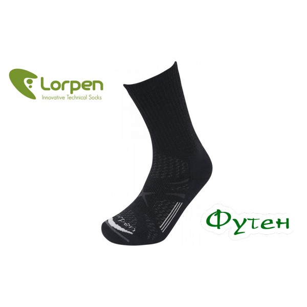 Термоноски женские Lorpen MIDWEIGHT HIKER black