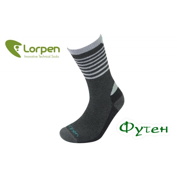 Термоноски туристические женские Lorpen MIDWEIGHT HIKER T2MWH charcoal