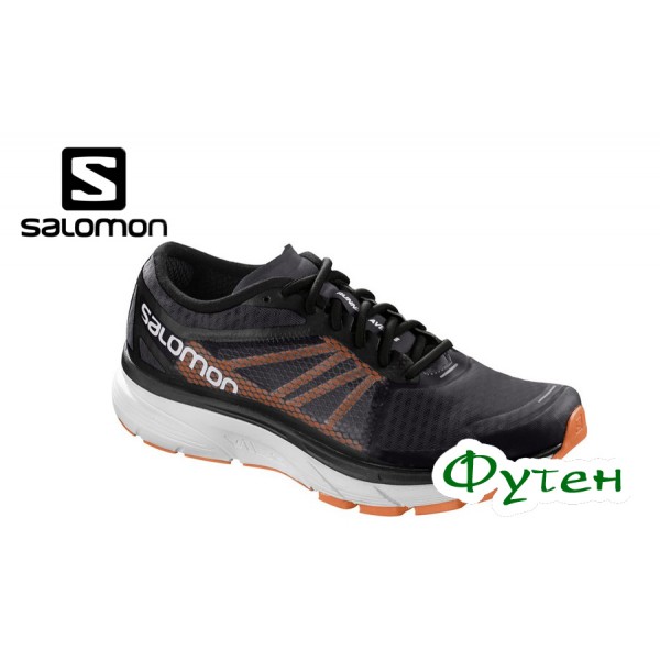 Кросівки чоловічі бігові Salomon SONIC RA phantom/black/shocking