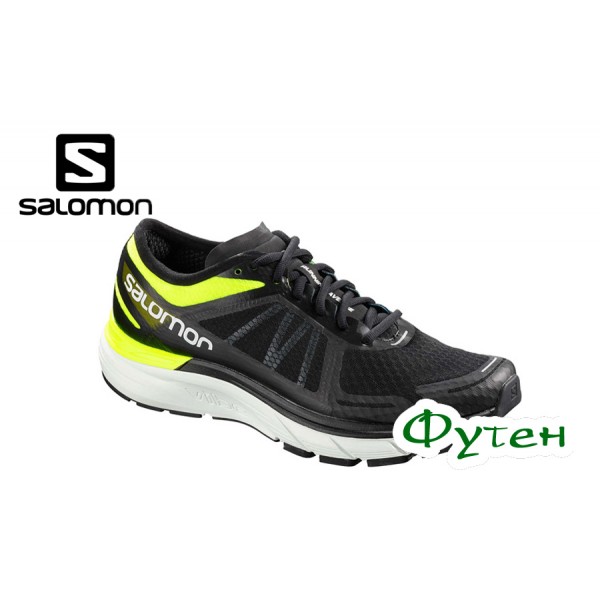 Кросівки чоловічі для бігу Salomon SONIC RA MAX safety yellow/black/blue bird