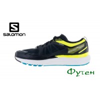 Кроссовки мужские для бега Salomon SONIC RA MAX safety yellow/black/blue bird