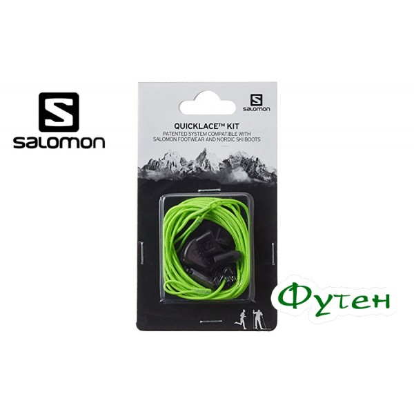 Шнуровка Salomon QUICKLACE KIT green