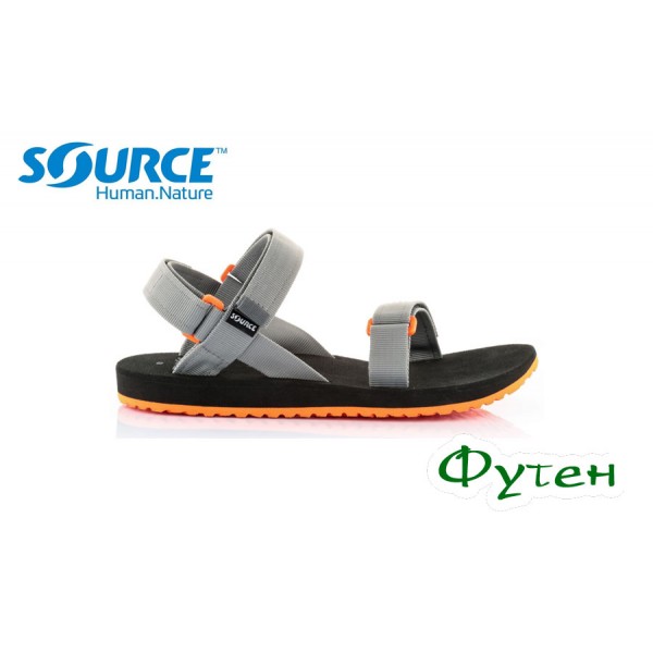 Сандали мужские городские Source URBAN Mens grey/orange