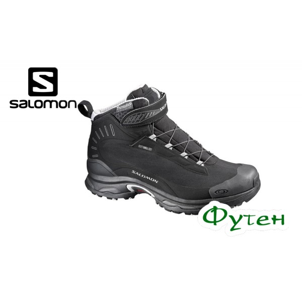 Ботинки мужские утеплённые Salomon DEEMAX 3 TS WP black/black/aluminium