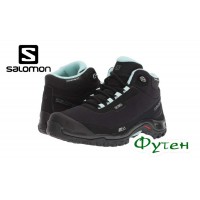 Ботинки женские Salomon SHELTER CS WP black/black/eggshell blue