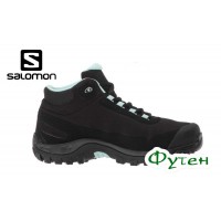 Ботинки женские Salomon SHELTER CS WP black/black/eggshell blue