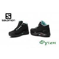 Ботинки женские Salomon SHELTER CS WP black/black/eggshell blue