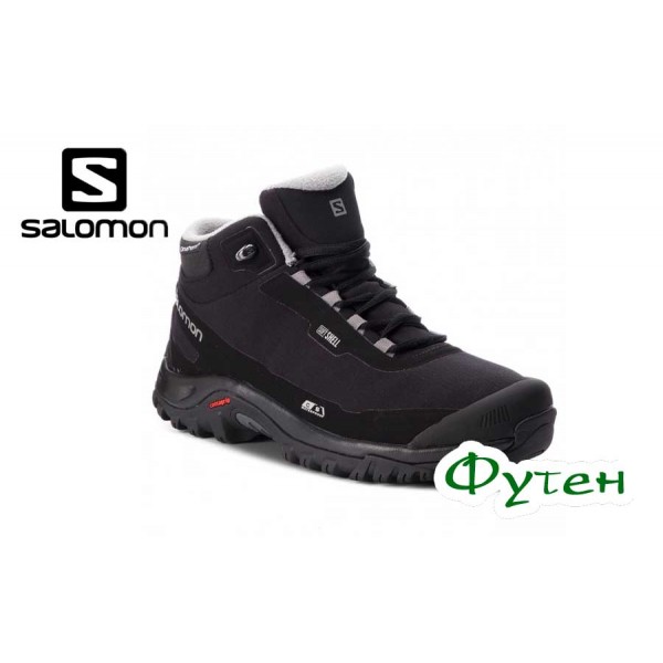 Ботинки мужские Salomon SHELTER CS WP black/black/frost gray