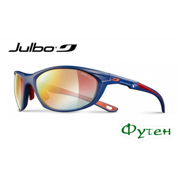 Очки спортивные Julbo RACE 2.0 Zebra light fire matt blue/red