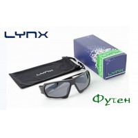 Очки велосипедные Lynx HUSTON BR shiny black/inside crystal red