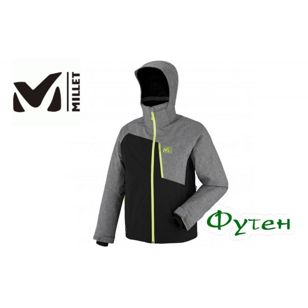 Лыжная мужская куртка Millet CYPRESS MOUNTAIN II black/heather grey 