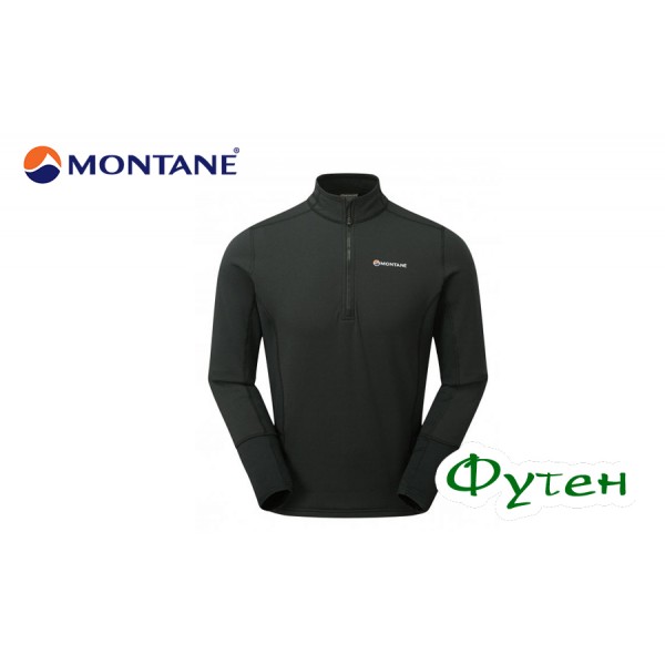 Пуловер чоловічий Montane IRIDIUM HYBRID PULL-ON black