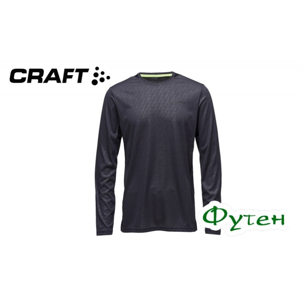 Футболка мужская Craft BREAKAWAY LS TEE M gravel/black