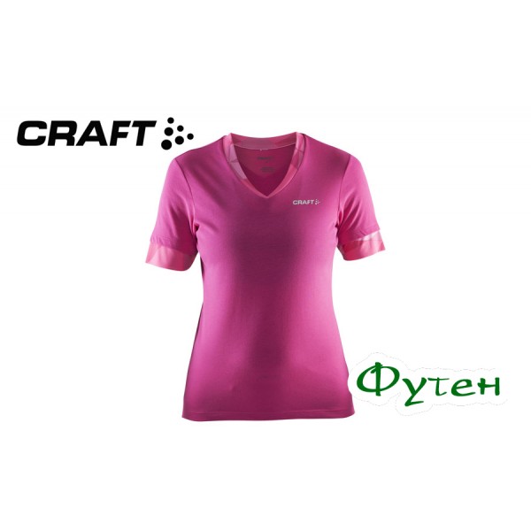 Джерси велосипедная женская Craft ESCAPE JERSEY W smoothie/P geo pop