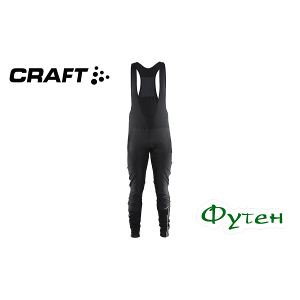 Тайтсы мужские Craft VELO THERMAL WIND BIB TIGHTS MAN black