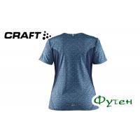 Женская футболка Craft MIND SS TEE P wire sea 