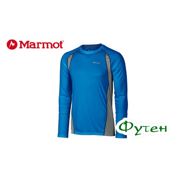 Футболка с длинным рукавом Marmot INTERVAL LS ceylon blue/steel XL