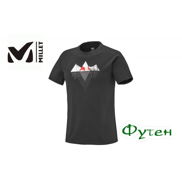 Футболка мужская Millet ROCKIES SS black 