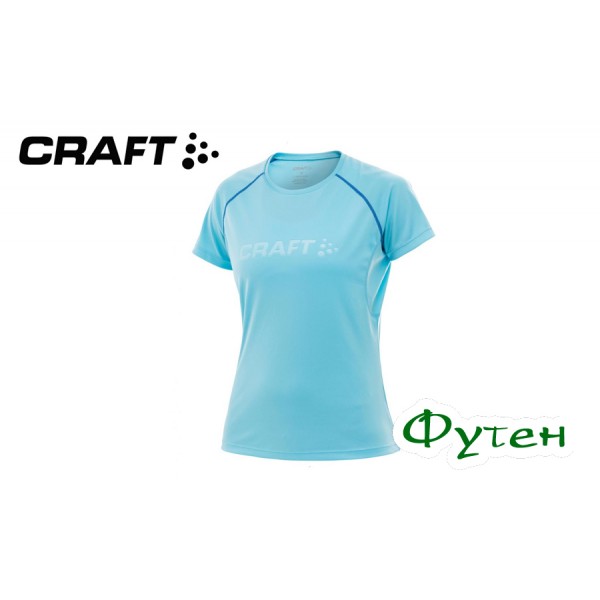 Футболка женская Craft COOL TEE with MESH aquamarine/royal XS