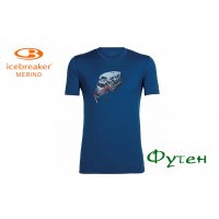 Футболка мужская Icebreaker TECH LITE SS CREWE MEN SNOW BUG largo