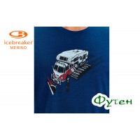 Футболка мужская Icebreaker TECH LITE SS CREWE MEN SNOW BUG largo