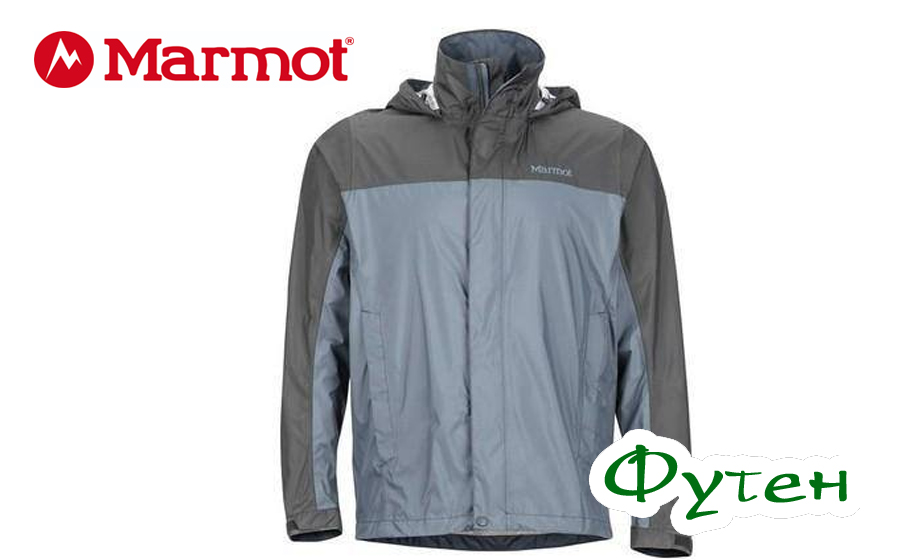 Куртка мужская Marmot PRECIP steel onyx/slate grey