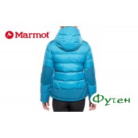 Пуховик женский Marmot SLING SHOT JKT aqua blue dark sea